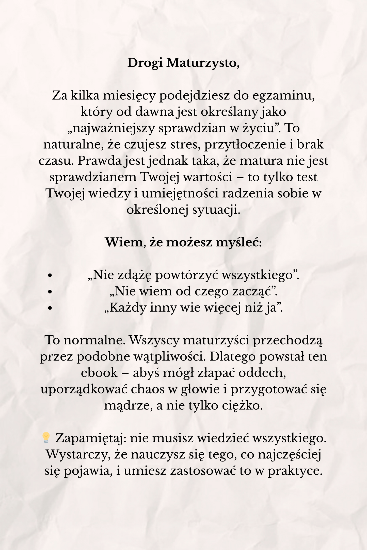 Zdaj maturę na 100%