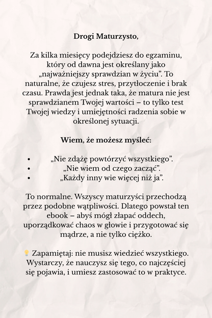 Zdaj maturę na 100%