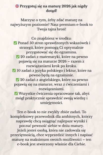 Zdaj maturę na 100% Premium